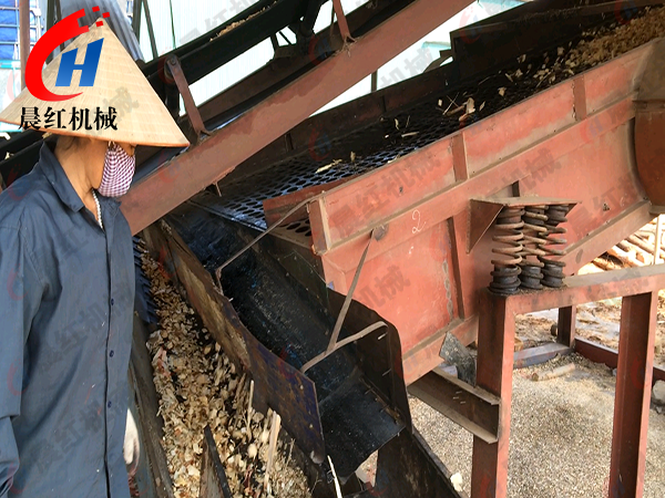 山西電動木材削片機使用現(xiàn)場