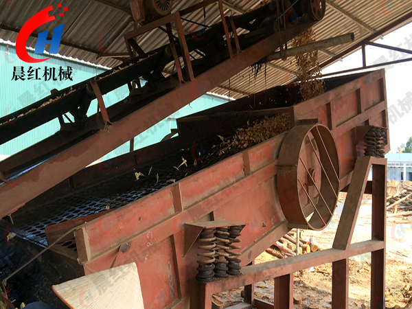 山西電動木材削片機使用現(xiàn)場