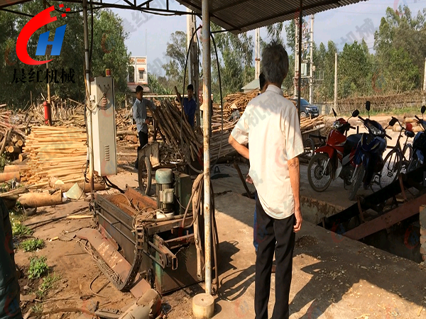 山西電動木材削片機使用現(xiàn)場