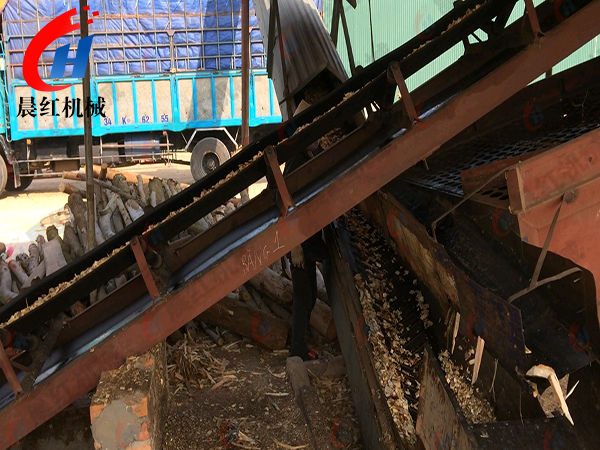 山西電動木材削片機使用現(xiàn)場