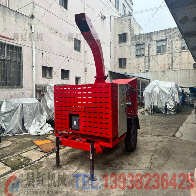 電動(dòng)版樹枝粉碎機(jī)