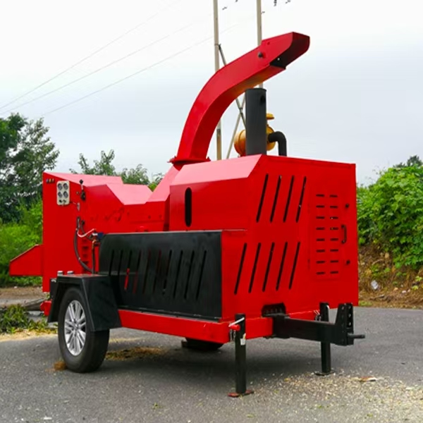 晨紅機(jī)械移動(dòng)式樹枝粉碎機(jī)助力園林綠化垃圾就地資源化處理大幅節(jié)省清運(yùn)成本